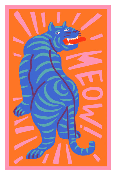 Meow! - Art Print