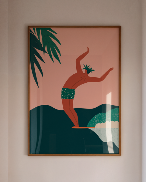 Go with the Flow - Art Print