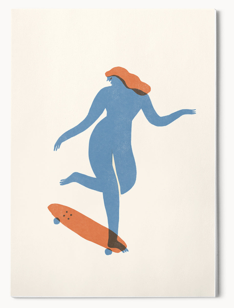 Skate girl - Card