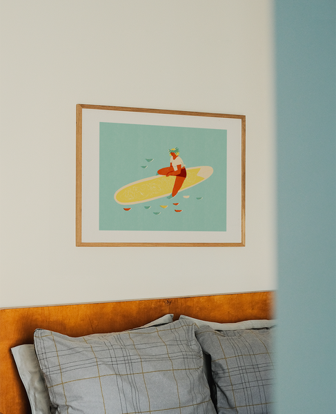 Aloha Girl - Art Print