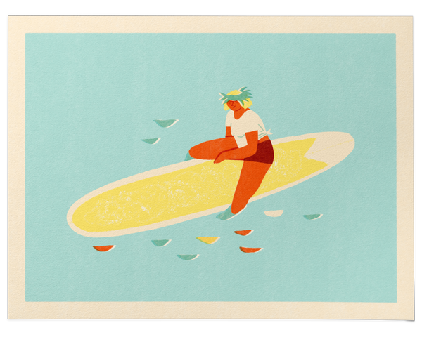 Aloha Girl - Art Print