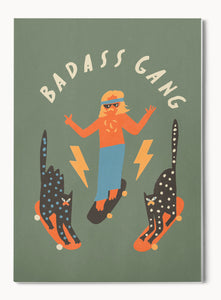 Badass gang - Card
