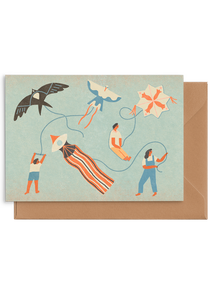 Bali Kites - Greeting Card