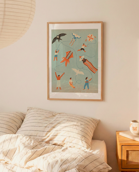 Bali Kites - Art Print