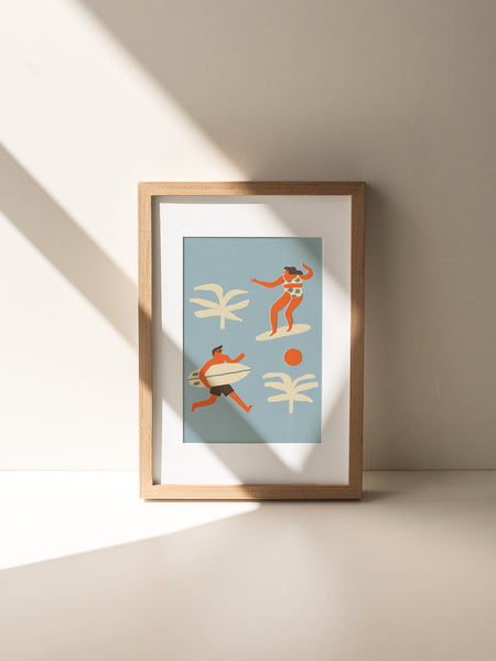 Always sunny in Bali - Art Print