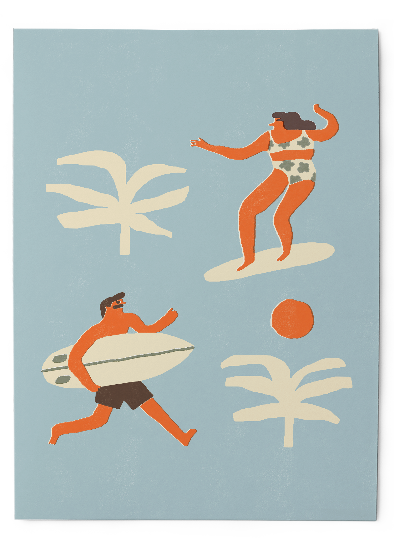Always sunny in Bali - Art Print