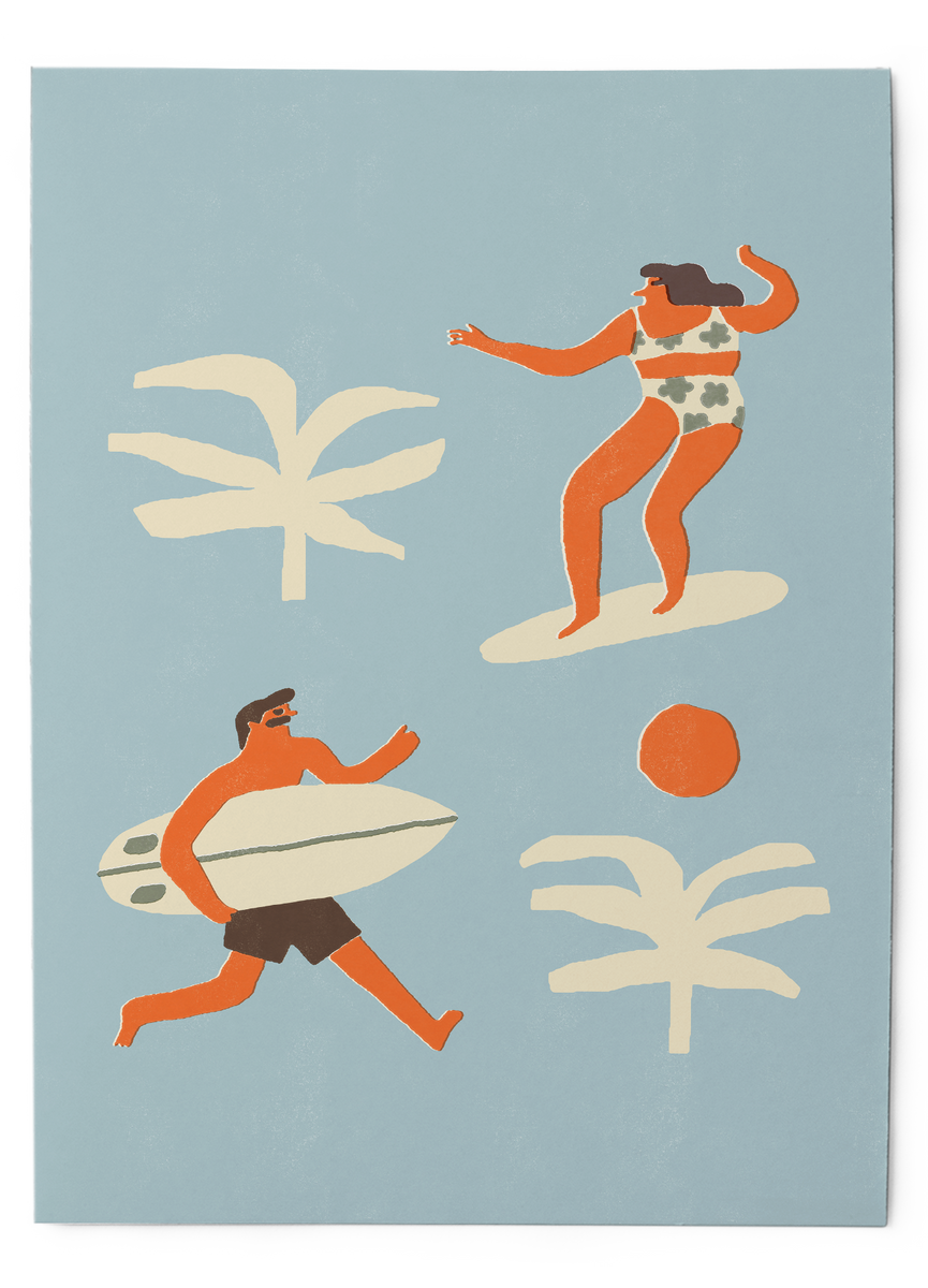 Always sunny in Bali - Art Print