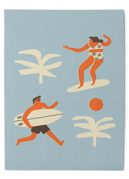 Always sunny in Bali - Art Print