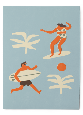 Always sunny in Bali - Art Print