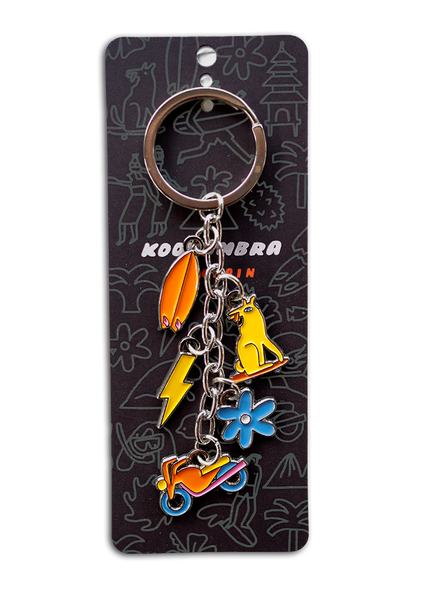 Beach Bums Keychain