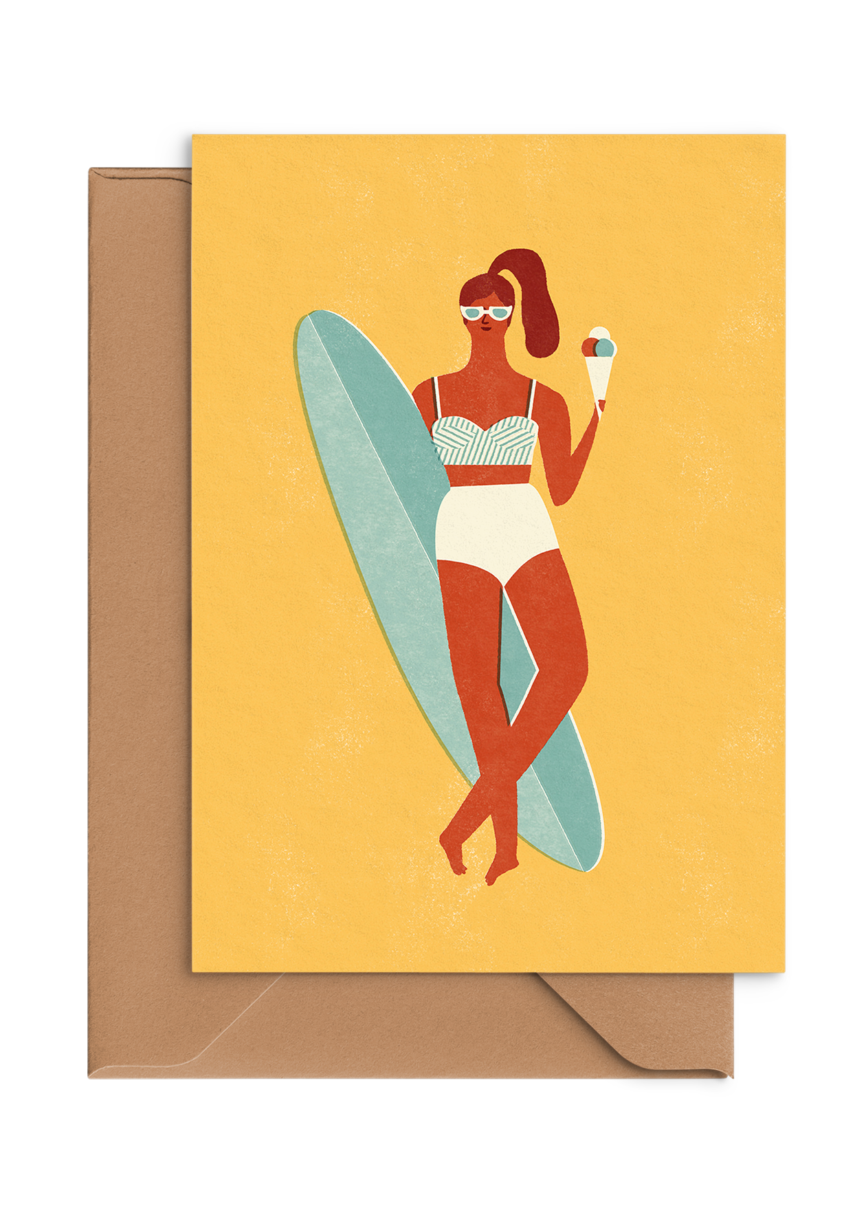 Beach girl - Card