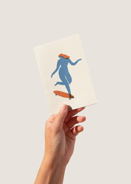 Skate girl - Card