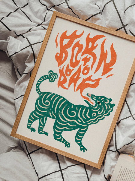 Born to Roar - Art print