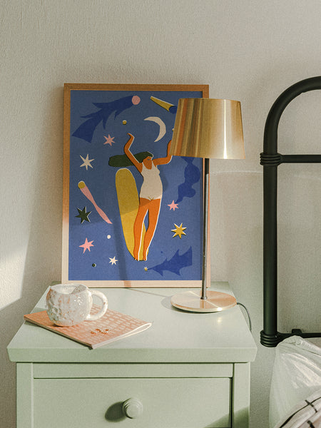 Dance with the stars - Art Print