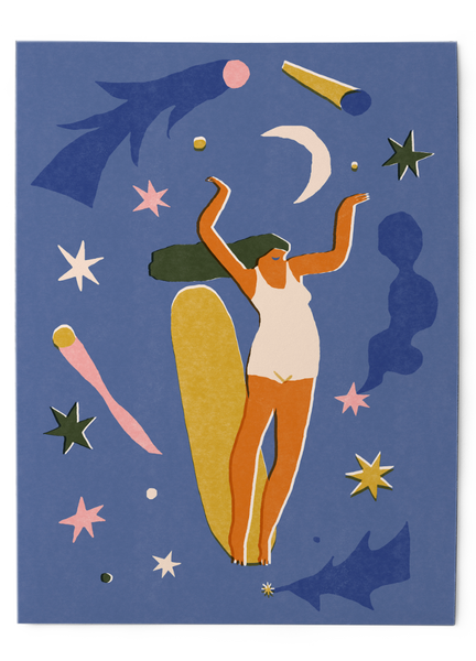 Dance with the stars - Art Print