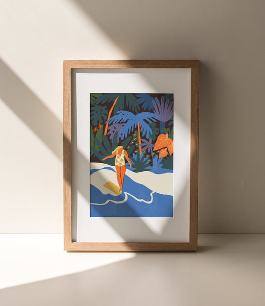 Tropical daydream - Art print