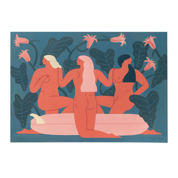 Sisters in Log - Limited Edition Print