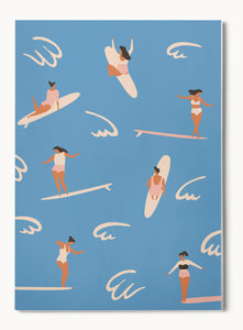Surf girls - Card