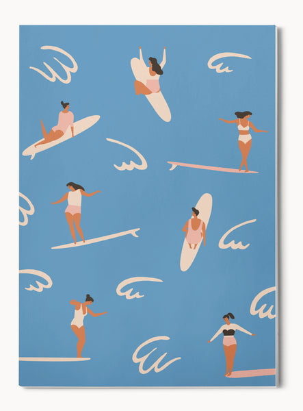 Surf girls - Card