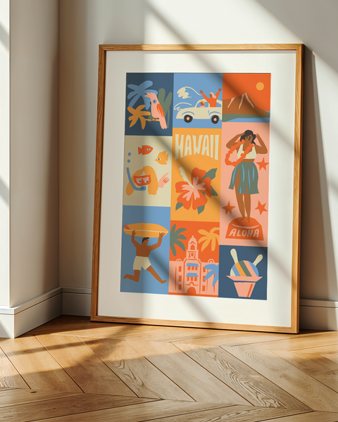 Hawaii Calls - Art Print