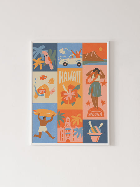 Hawaii's call - Art print