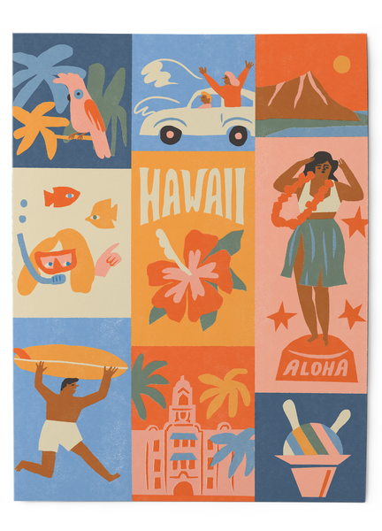 Hawaii's call - Art print