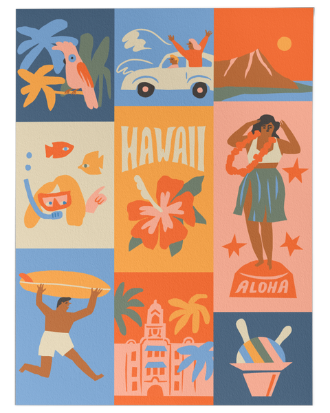 Hawaii Calls - Art Print