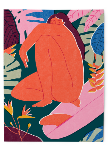 Island noon - Art Print