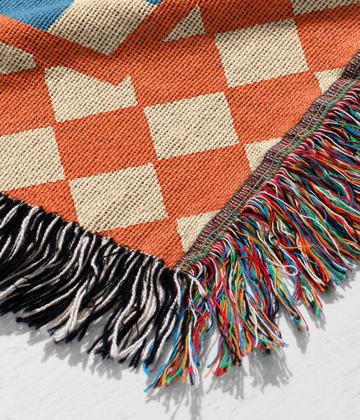 Tibetan tiger - Woven blanket