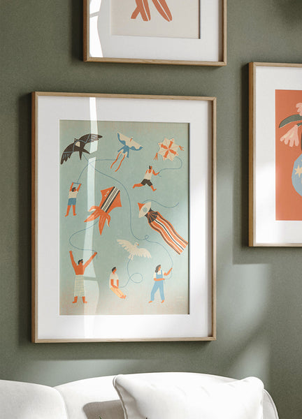 Kites - Art Print
