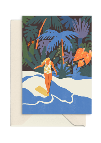 Tropical Daydream - Greeting Card