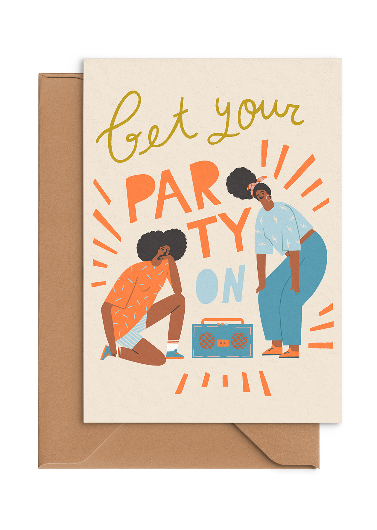 Party On - Greeting Card