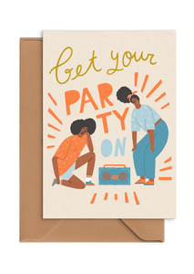 Party On - Greeting Card