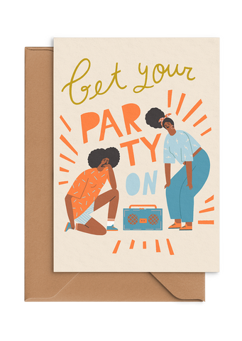 Party On - Greeting Card