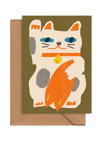 Lucky Wave - Greeting Card