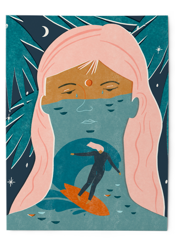 My forever medicine and joy - Art Print
