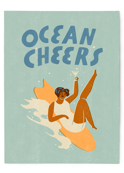 Ocean Cheers - Card
