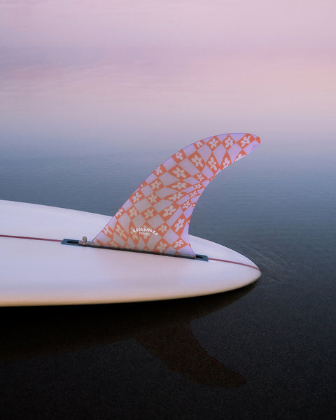 All round Fin 9.5 - Checkered Daisy