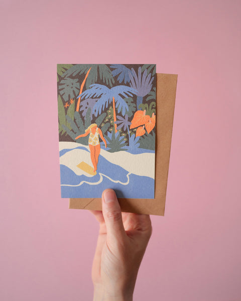 Jungle surf - Card