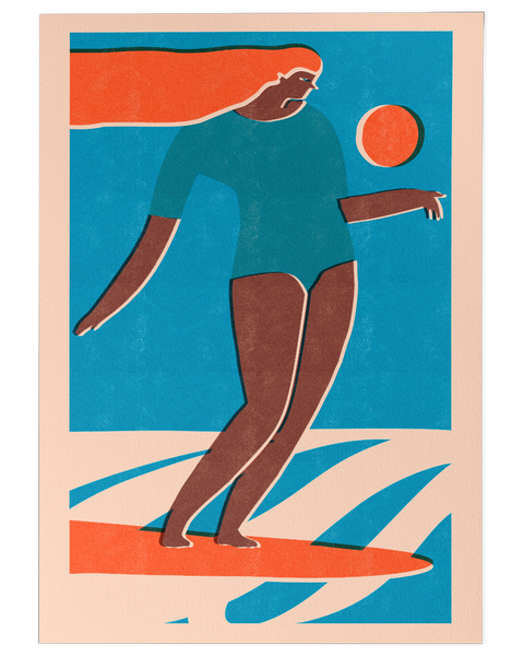 Play with the sun - Art Print
