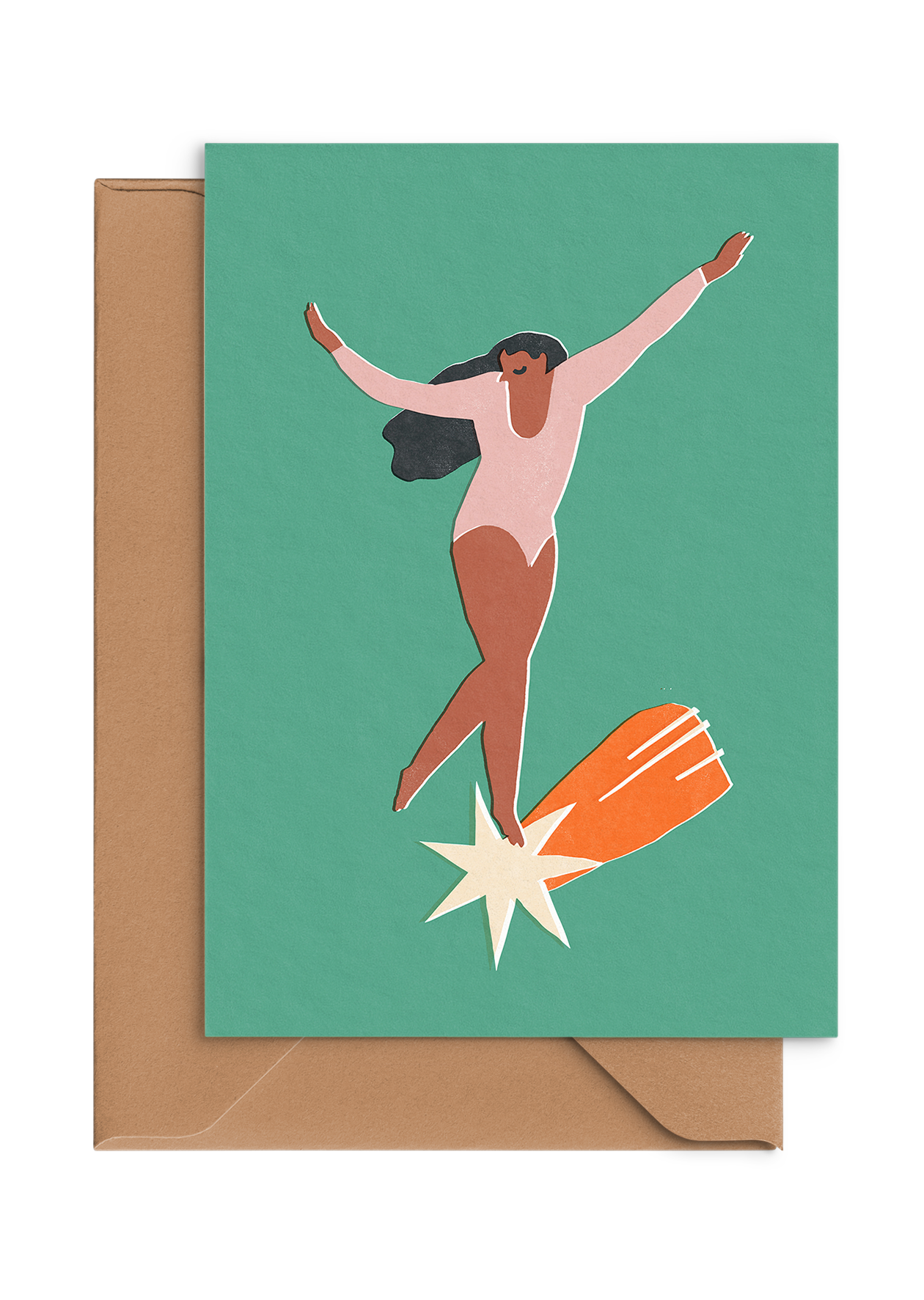 Reach for the star - Card