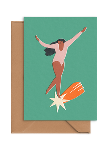 Reach for the star - Card