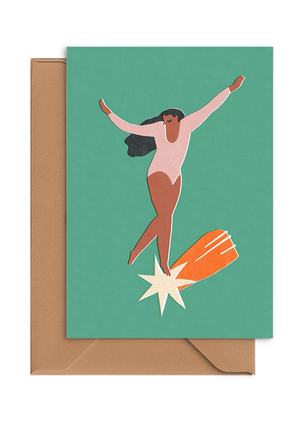 Reach for the star - Card