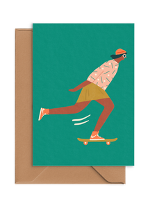 Skate babe - Card
