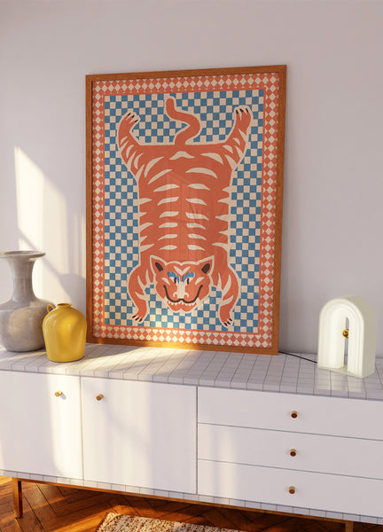 Tibetan tiger - Art Print