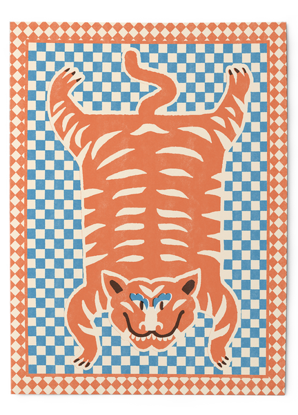 Tibetan tiger - Art Print