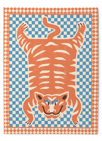 Tibetan tiger - Art Print