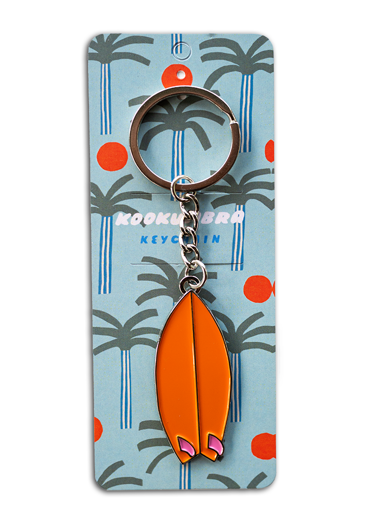 Twin Fin keychain