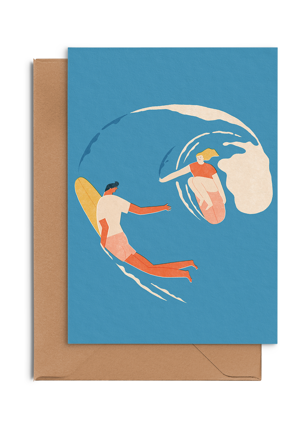 Wave lovers - Card