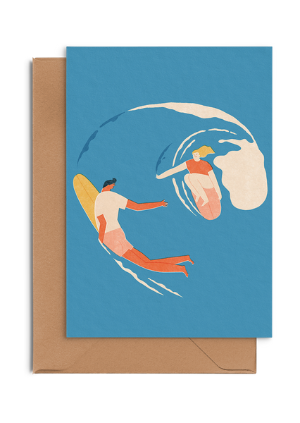 Wave lovers - Card